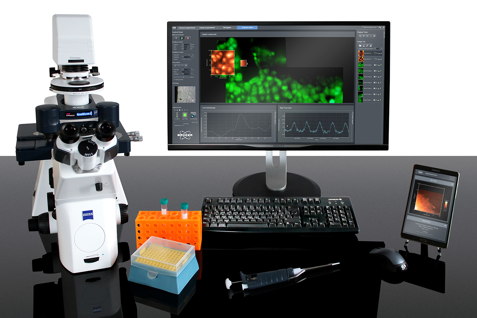 Nanowizard4 Xp Bioscience Setup